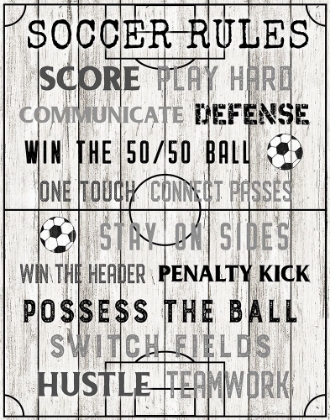 Picture of SOCCER RULES