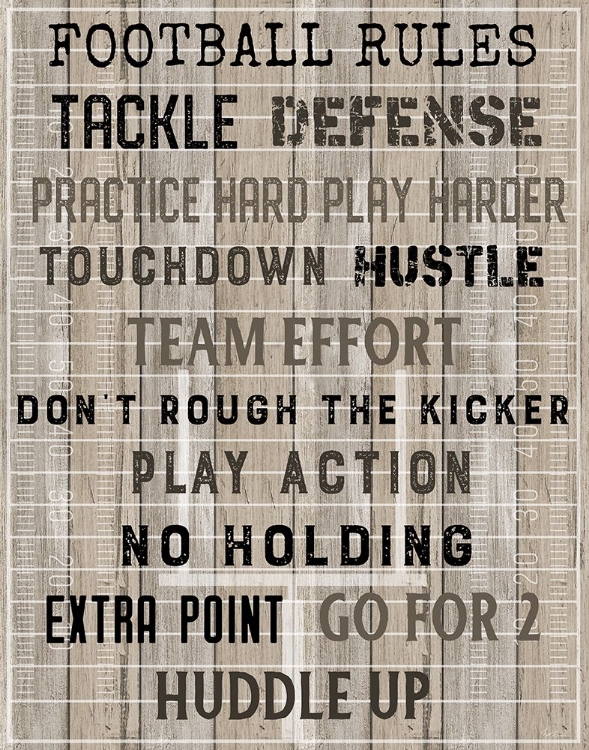 Picture of FOOTBALL RULES