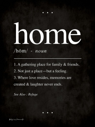 Picture of HOME IN BLACK