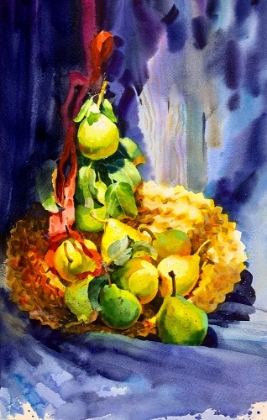 Picture of SUNNY STILL LIFE WITH PEARS