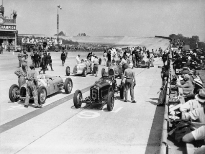 Picture of GRID OF THE 1934 FRENCH GRAND PRIX