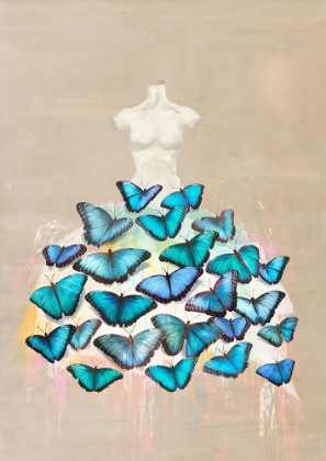 Picture of DRESS OF BUTTERFLIES II