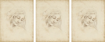 Picture of 3-UP CLASSICAL PORTRAIT STUDY III