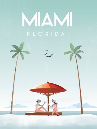 Picture of ILLUSTRATED MIAMI BEACH II