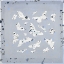Picture of 19TH CENTURY BUTTERFLY CONSTELLATIONS IN BLUE III