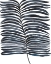 Picture of INDIGO FRONDS II