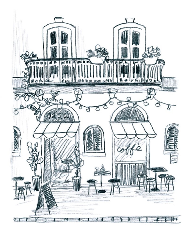 Picture of ITALIAN STREET SKETCH II