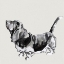 Picture of A VERY PASTEL MODERN DOG IV