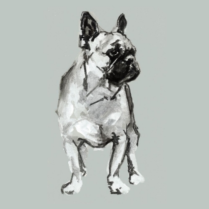 Picture of A VERY PASTEL MODERN DOG IX