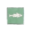 Picture of BLOCK PRINT FISH VII