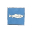 Picture of BLOCK PRINT FISH IX