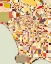 Picture of MODERN LOS ANGELES MAP