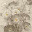 Picture of MONOCHROME FLOWER GARDEN I