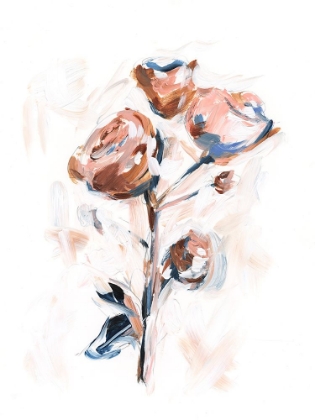 Picture of ABSTRACT ROSE BOUQUET I