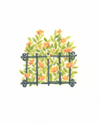 Picture of WROUGHT IRON GARDEN I