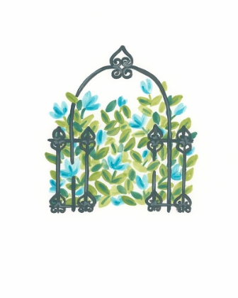 Picture of WROUGHT IRON GARDEN II