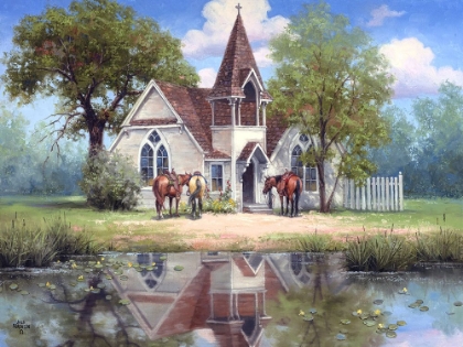 Picture of REFLECTIONS OF A COUNTRY CHURCH