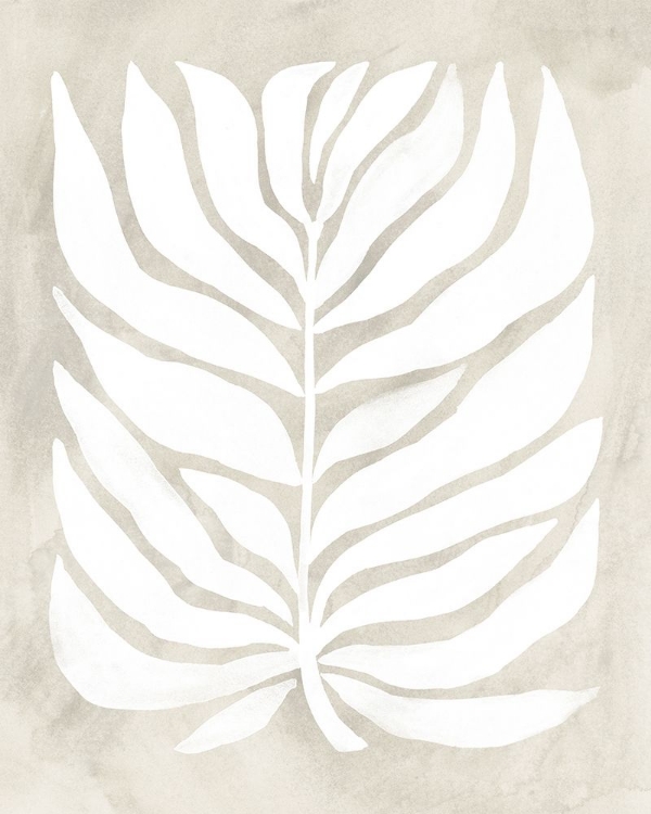 Picture of PALM FOSSIL SILHOUETTE I