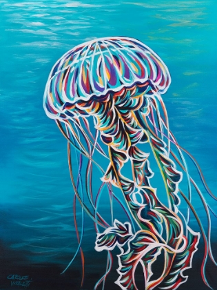 Picture of COLORFUL JELLYFISH II