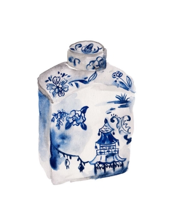 Picture of INDIGO VASE I