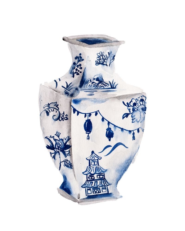 Picture of INDIGO VASE III