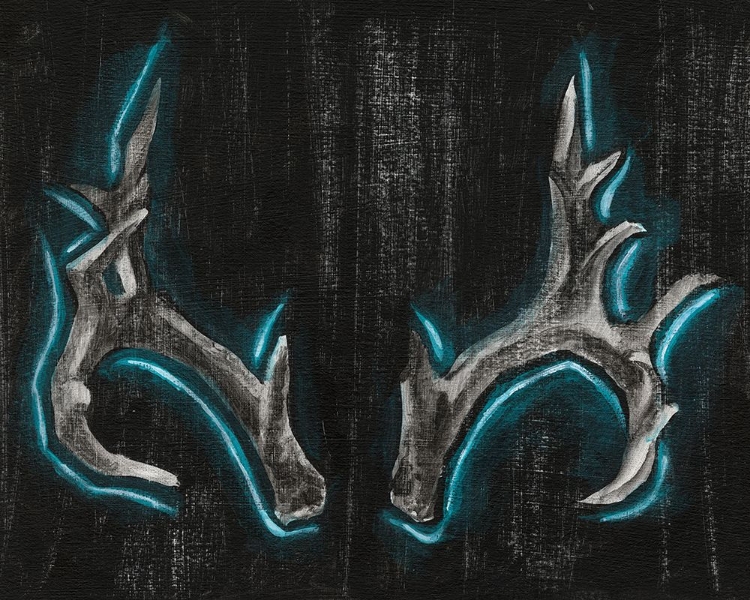 Picture of NEON ANTLERS II