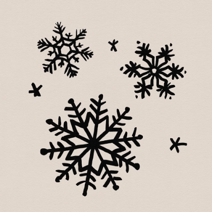 Picture of SNOWFLAKE SKETCH I