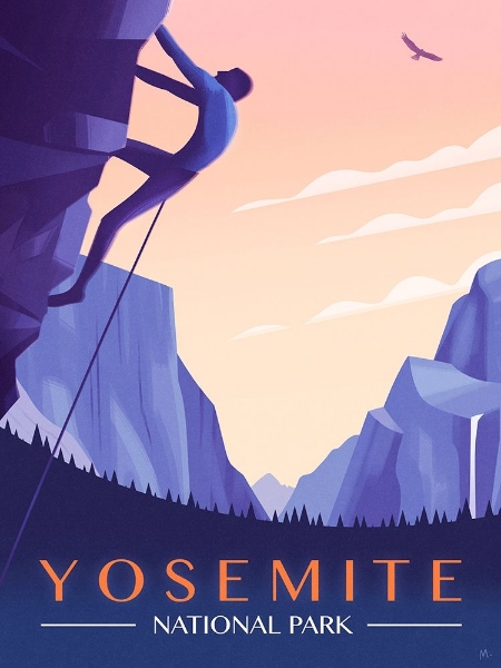 Picture of YOSEMITE NATIONAL PARK - ROCK CLIMBER
