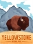 Picture of YELLOWSTON NATIONAL PARK - BISON