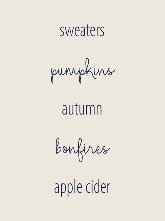 Picture of HAYRIDES AND SWEATERS 1