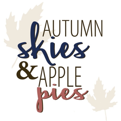 Picture of AUTUMN SKIES AND APPLE PIES