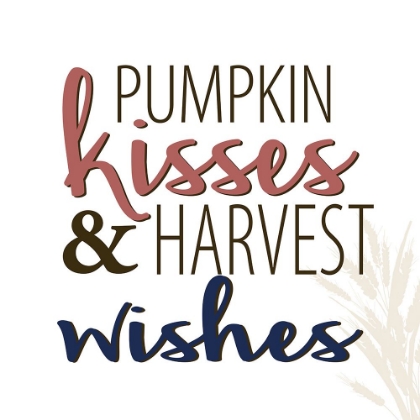Picture of PUMPKIN KISSES AND HARVEST WISHES