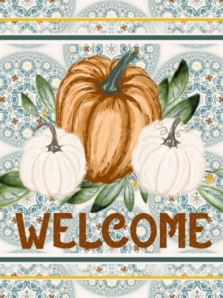 Picture of WELCOME PUMPKIN MANDALA