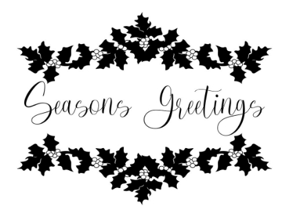 Picture of SEASONS GREETINGS HOLLY