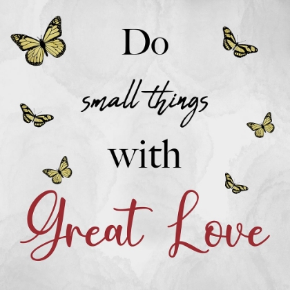 Picture of CRIMSON SMALL THINGS GREAT LOVE