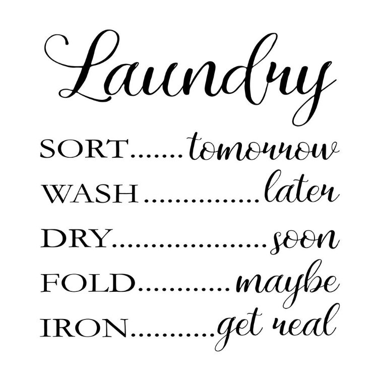 Picture of LAUNDRY WORDS 1