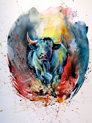 Picture of RUNNING BULL