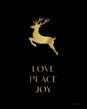 Picture of LOVE-PEACE-JOY REINDEER