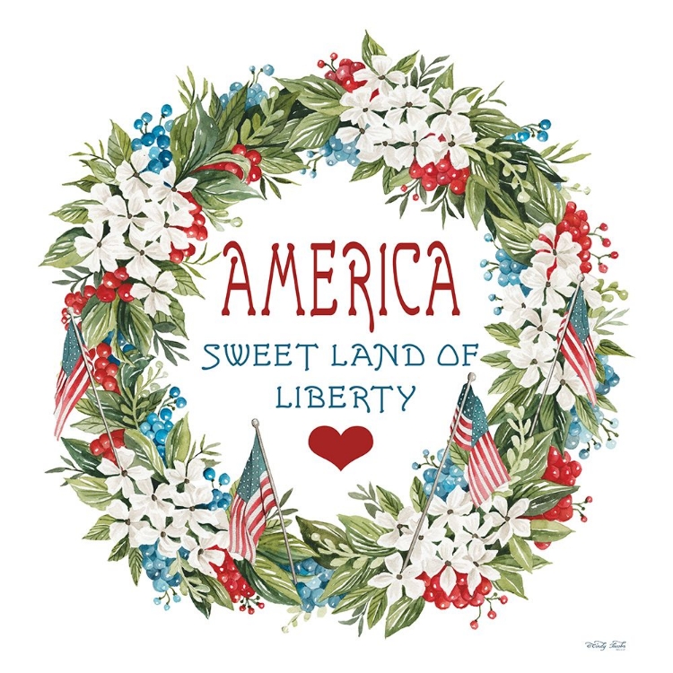 Picture of AMERICA WREATH