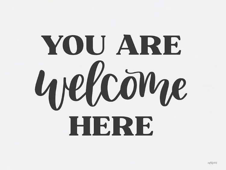 Picture of YOU ARE WELCOME HERE 