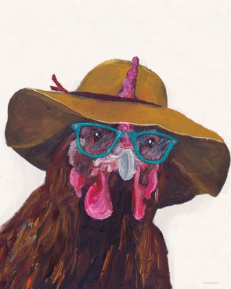Picture of DONT BE A CHICKEN JUST WEAR THE GLASSES