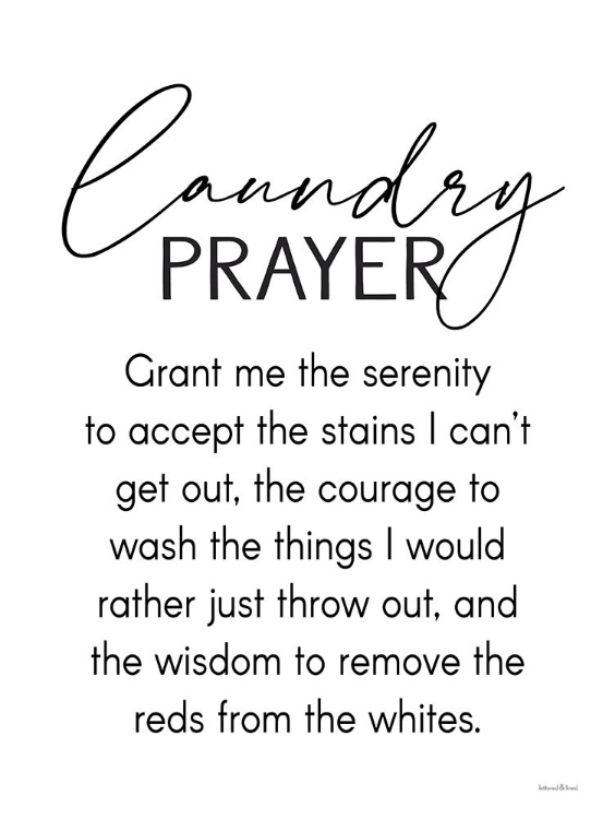 Picture of LAUNDRY PRAYER
