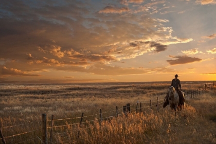 Picture of SUNSET ON THE PRAIRIE