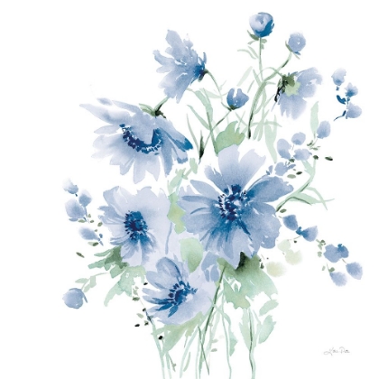 Picture of SECRET GARDEN BOUQUET I BLUE LIGHT