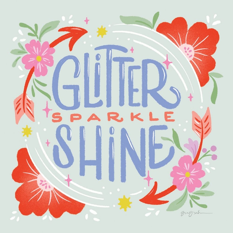 Picture of GLITTER SPARKLE SHINE I SQ