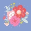 Picture of FLORAL BOUQUET I