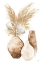 Picture of VASE GRAY PODS