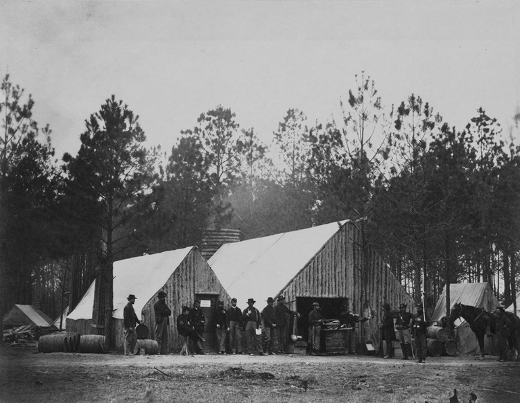 Picture of COMMISSARY DEPARTMENT-HEAD-QUARTERS-ARMY OF THE POTOMAC