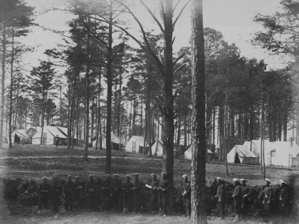 Picture of HEAD QUARTERS-ARMY OF THE POTOMAC-BRANDY STATION VIRGINIA