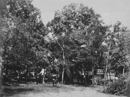 Picture of HEADQUARTERS-NEW YORK HERALD-ARMY OF THE POTOMAC-BEALTON